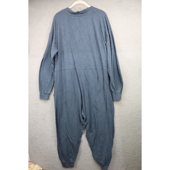 Natural Life Long Sleeve Dropped Crotch Jumpsuit-Size Medium-Oversized-Pockets - Picture 7 of 9